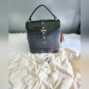 *NWT* House of Harlow 1960 Leather Croc Embossed Mini Backpack